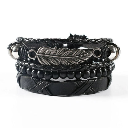 Multi-Layer Bracelet Set - Adjustable Fit & Stylish Designs