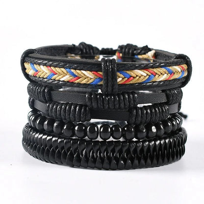 Multi-Layer Bracelet Set - Adjustable Fit & Stylish Designs