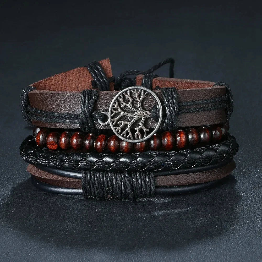 Multi-Layer Bracelet Set - Adjustable Fit & Stylish Designs